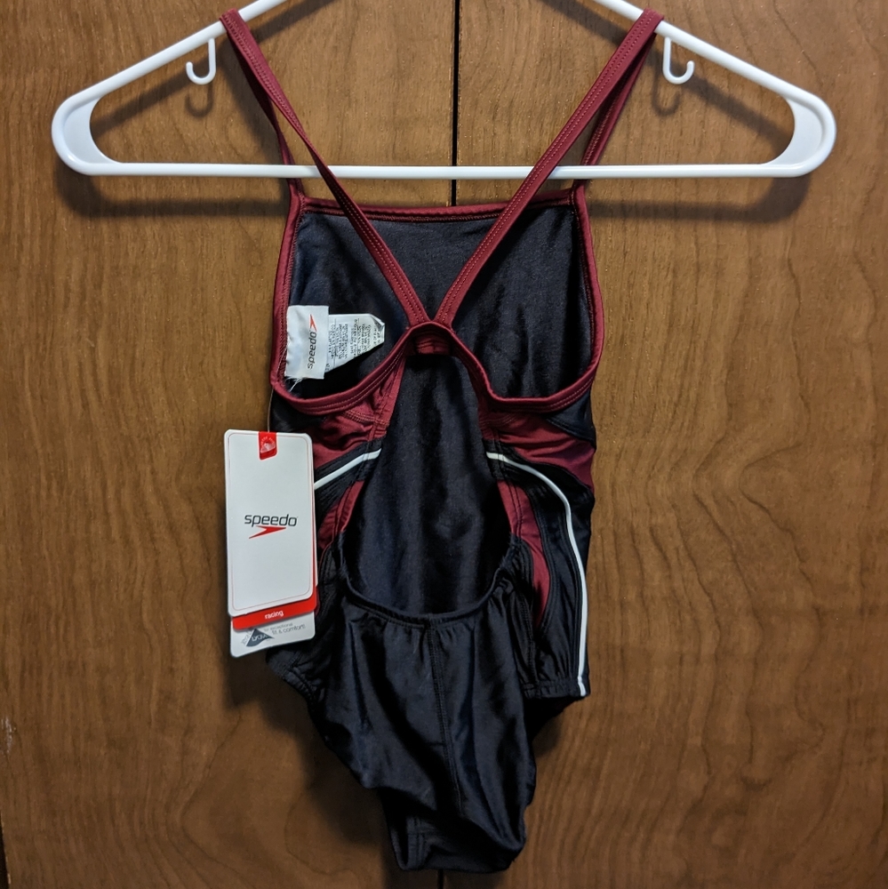 Black, maroon, Speedo, 8/24